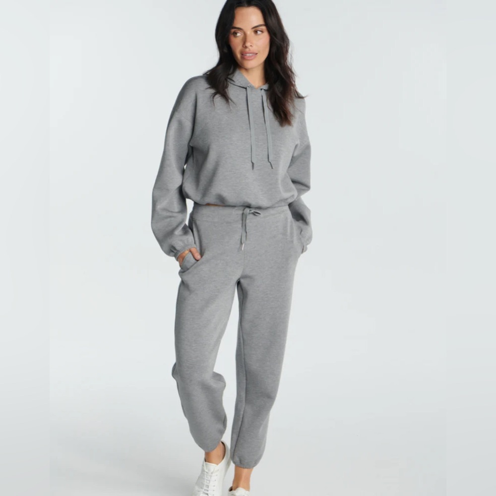 SPANX air essentials cinched hoodie and jogger SET
